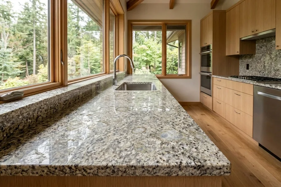 Granite Countertop Cleaning, before cleaning